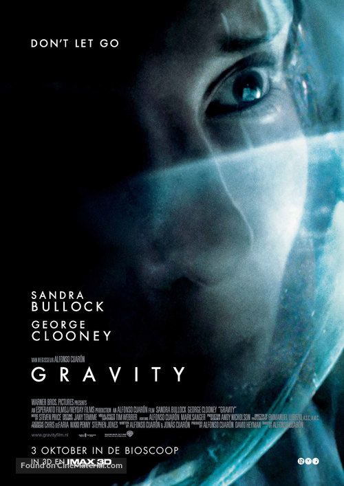 Gravity - Dutch Movie Poster