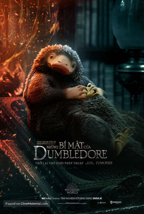 Fantastic Beasts: The Secrets of Dumbledore - Vietnamese Movie Poster