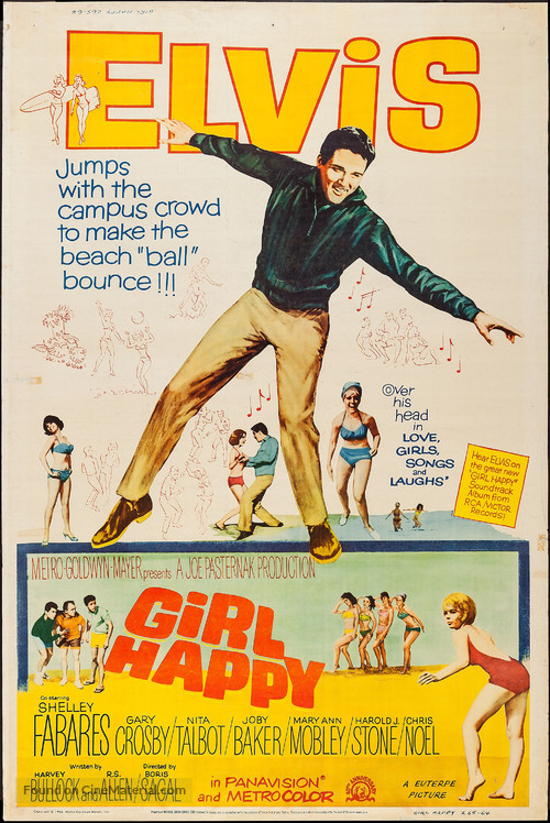 Girl Happy - Movie Poster