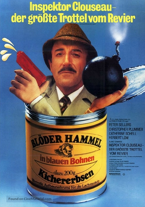 The Return of the Pink Panther - German Movie Poster