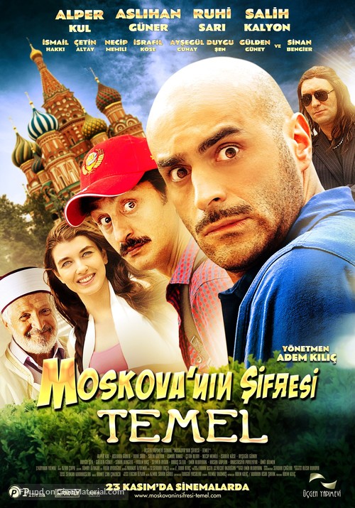 Moskova&#039;nin Sifresi Temel - Turkish Movie Poster