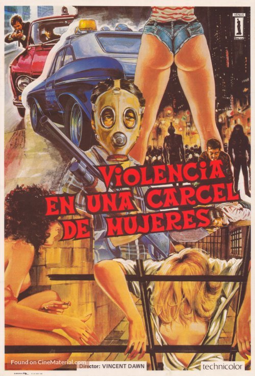 Violenza in un carcere femminile - Spanish Movie Poster