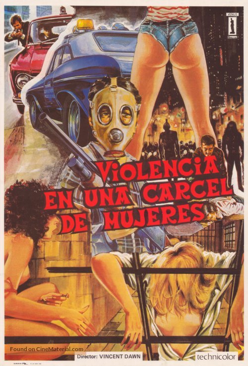 Violenza in un carcere femminile - Spanish Movie Poster