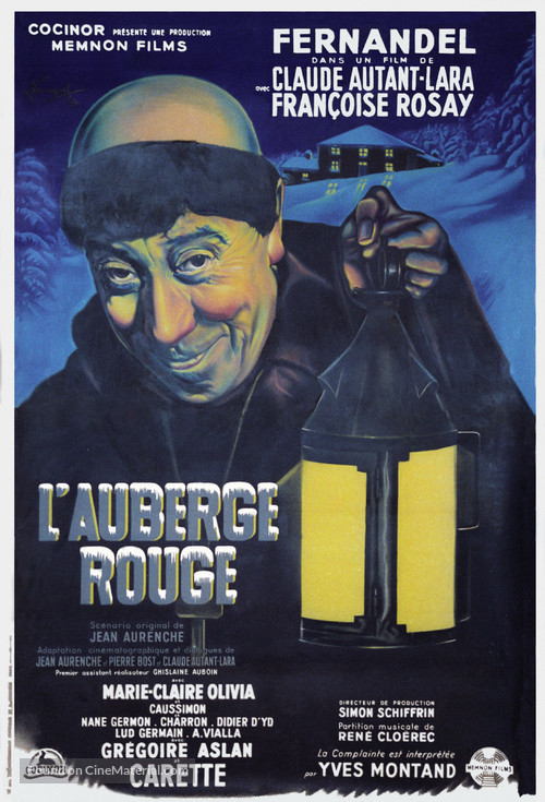 Auberge rouge, L&#039; - French Movie Poster
