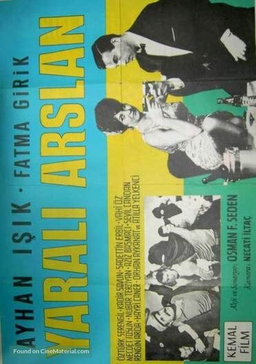 Yarali aslan - Turkish Movie Poster