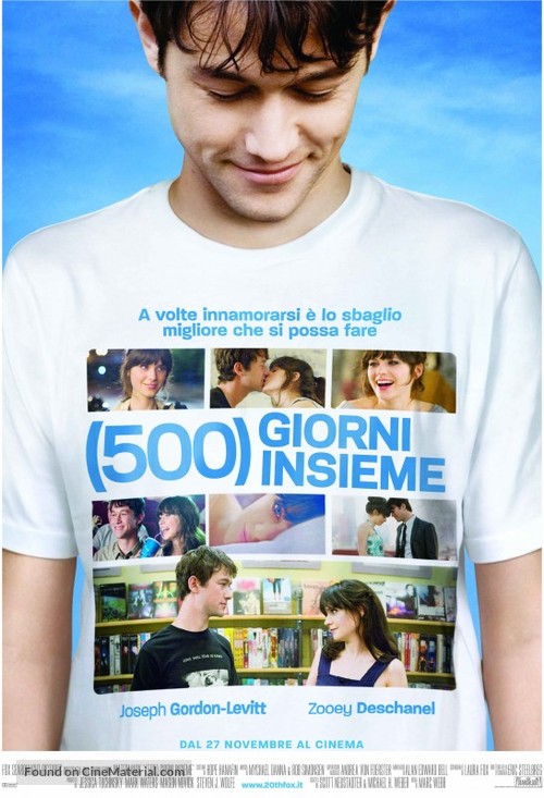 (500) Days of Summer - Italian Movie Poster