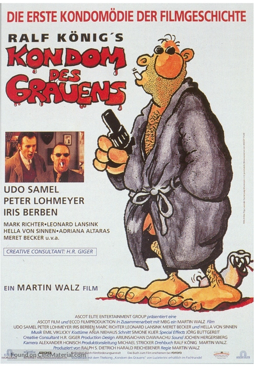 Kondom des Grauens - German Movie Poster