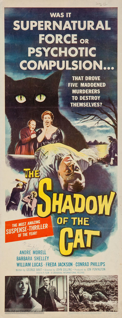 Shadow of the Cat - Movie Poster