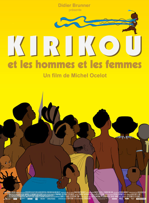 Kirikou et les hommes et les femmes - French Movie Poster