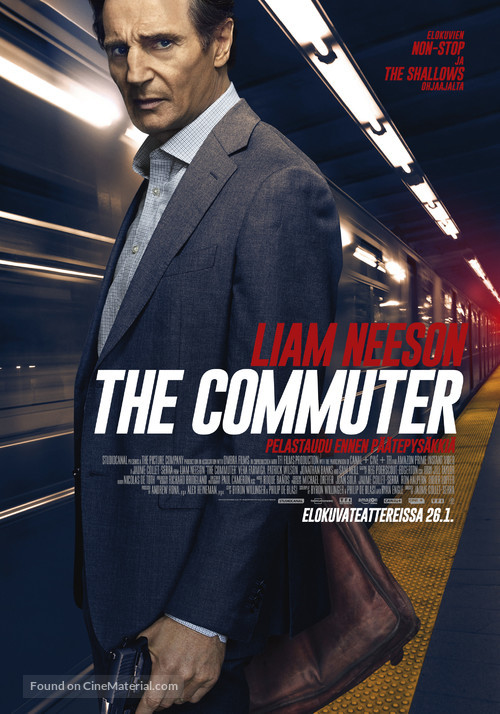 The Commuter - Finnish Movie Poster