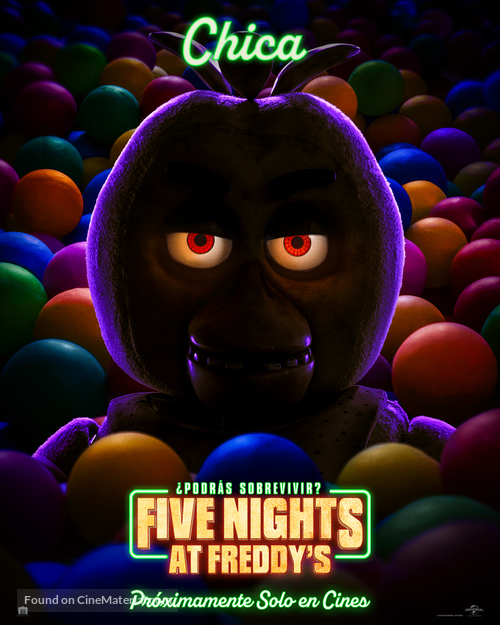 Five Nights at Freddy&#039;s - Spanish Movie Poster