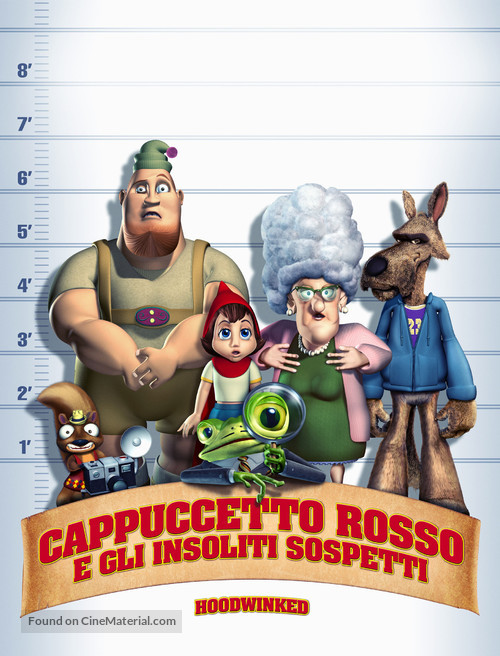Hoodwinked! - Italian DVD movie cover