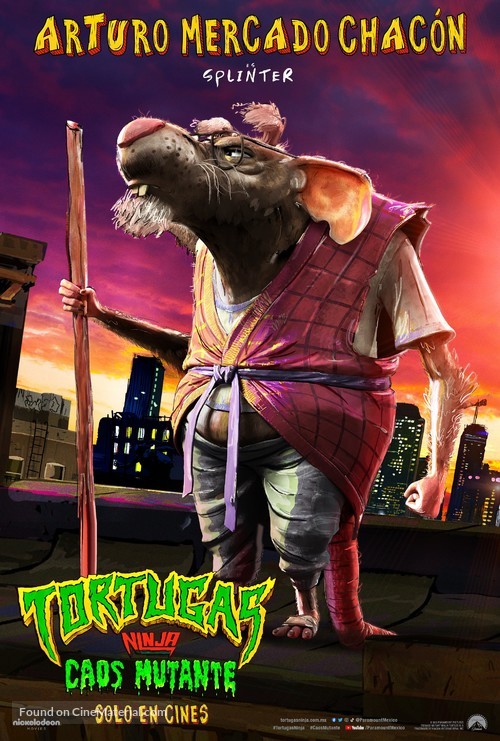 Teenage Mutant Ninja Turtles: Mutant Mayhem - Mexican Movie Poster