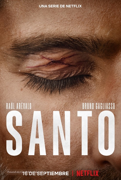 &quot;Santo&quot; - Spanish Movie Poster