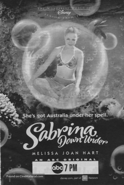 Sabrina, Down Under - poster