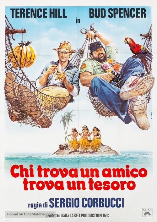 Chi trova un amico trova un tesoro - Italian Movie Poster