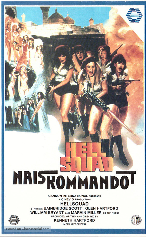 Hell Squad - Finnish VHS movie cover