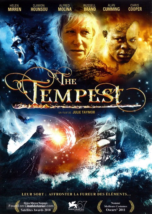 The Tempest - French DVD movie cover