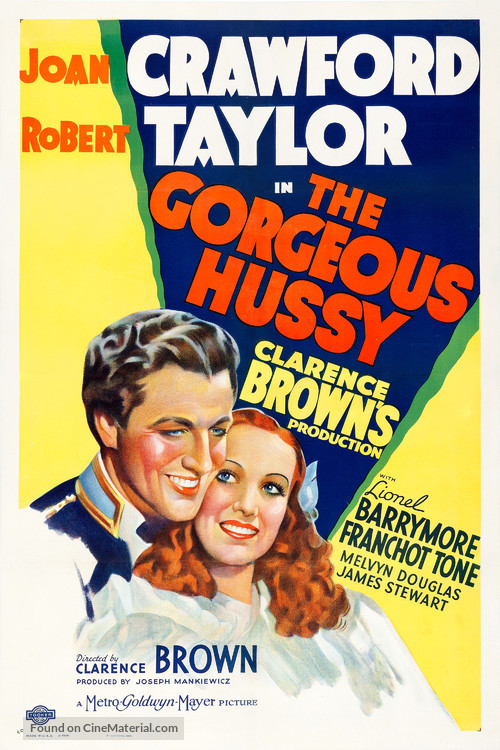 The Gorgeous Hussy - Movie Poster