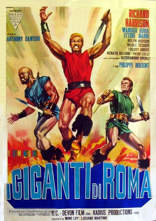 I giganti di Roma - Italian Movie Poster