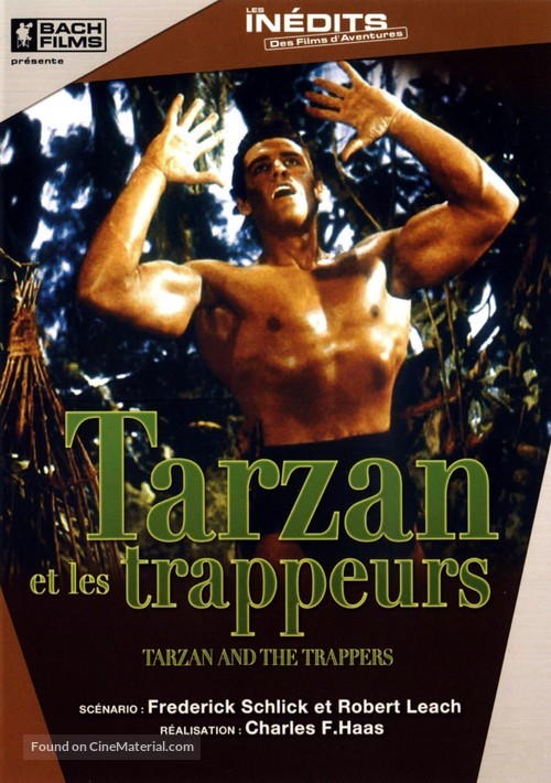 Tarzan and the Trappers - French DVD movie cover