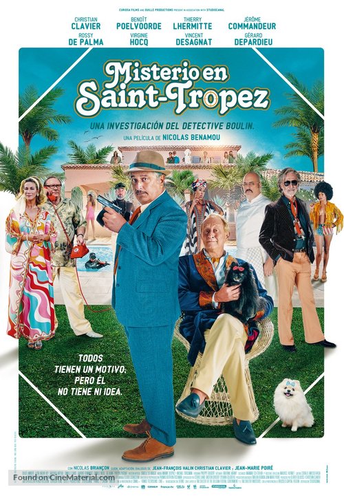 Myst&egrave;re &agrave; Saint-Tropez - Spanish Movie Poster