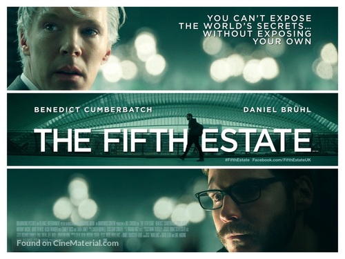 The Fifth Estate - British Movie Poster