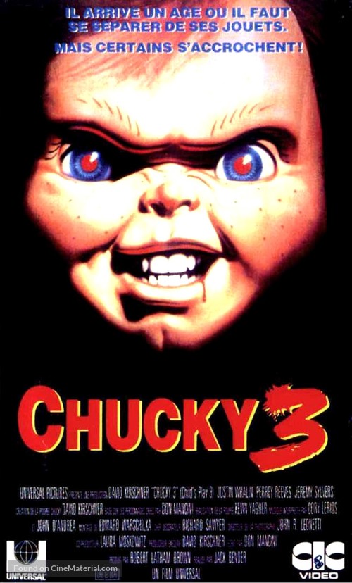 Child&#039;s Play 3 - French VHS movie cover