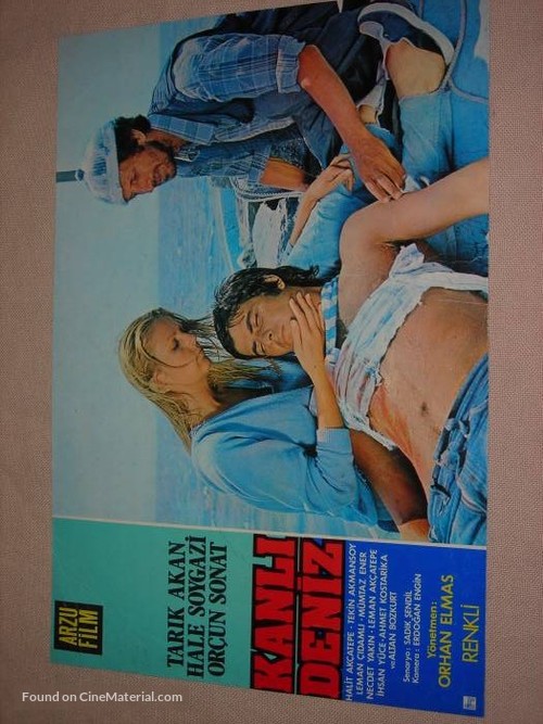 Kanli deniz - Turkish Movie Poster