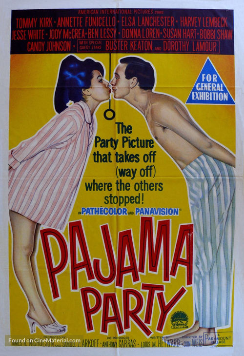Pajama Party - Australian Movie Poster