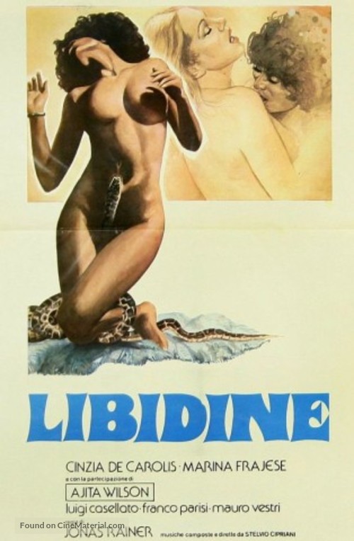 Libidine - Italian Movie Poster