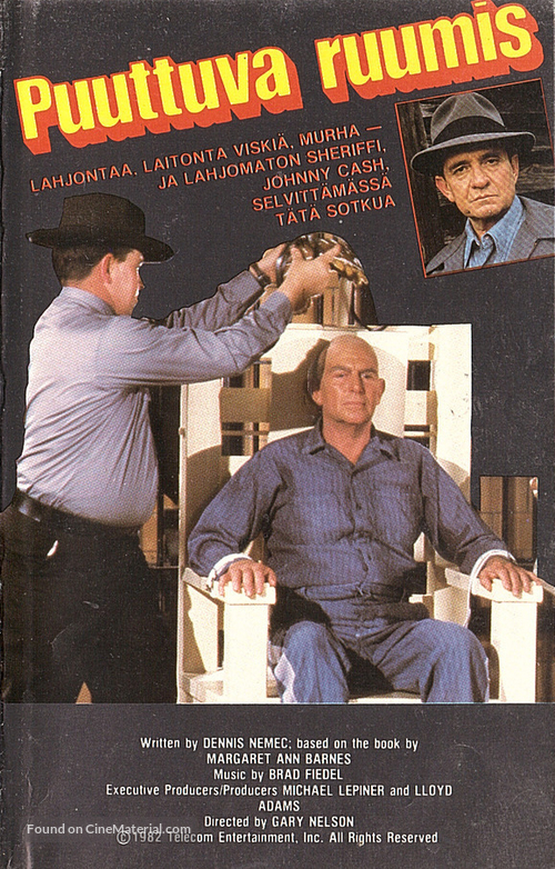 Murder in Coweta County - Finnish VHS movie cover