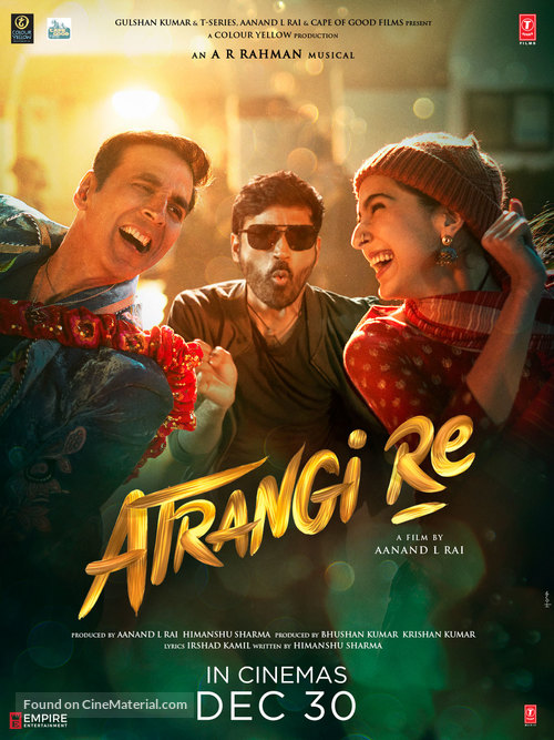 Atrangi Re - Indian Movie Poster