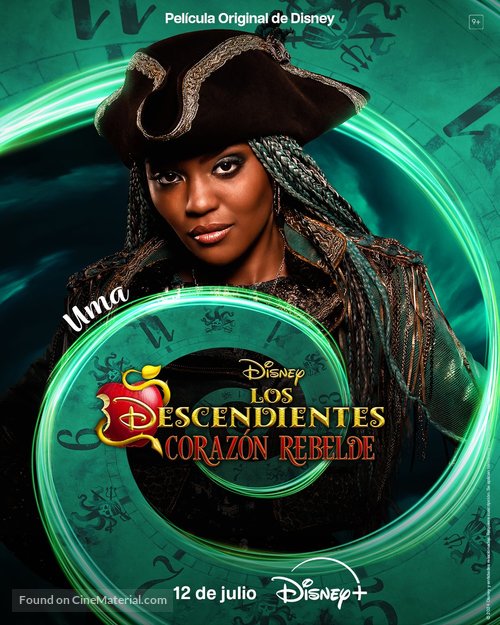 Descendants: The Rise of Red - Spanish Movie Poster