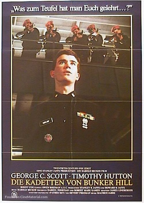 Taps - German Movie Poster