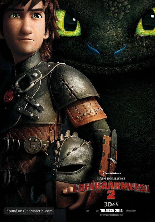 How to Train Your Dragon 2 - Finnish Movie Poster