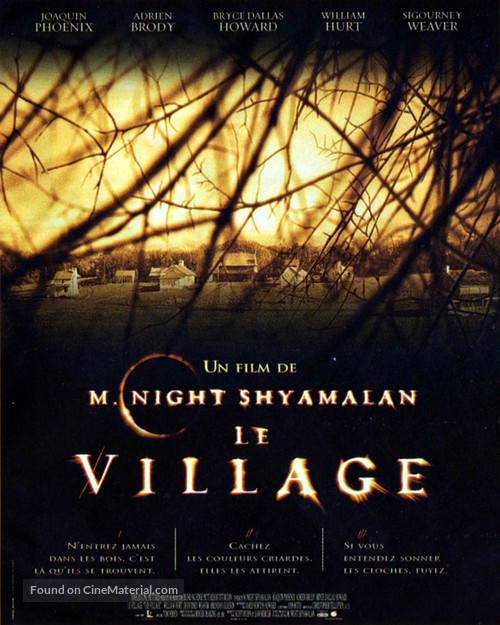 The Village - French Movie Poster