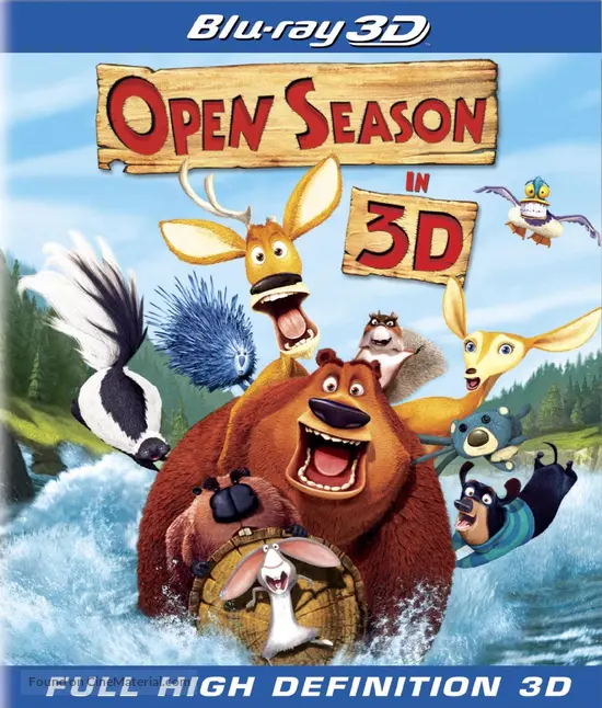 Open Season - Blu-Ray movie cover