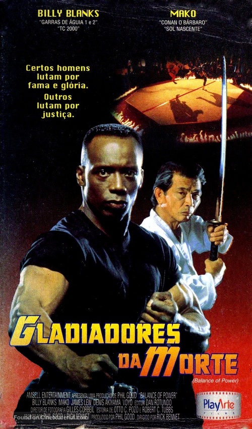 Balance of Power - Brazilian VHS movie cover