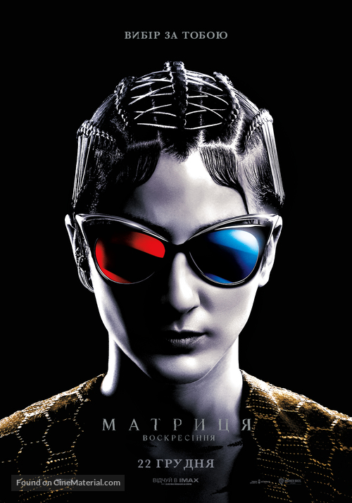 The Matrix Resurrections - Ukrainian Movie Poster