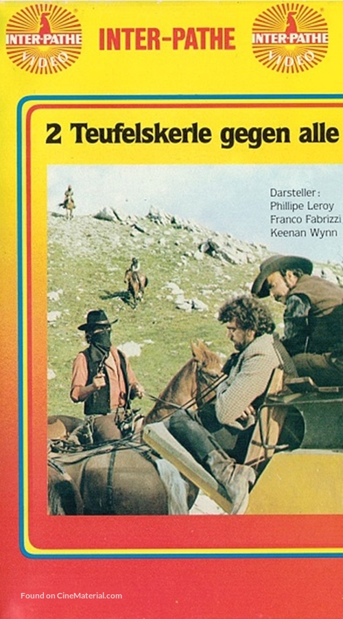 ...E alla fine lo chiamarono Jerusalem l&#039;implacabile (Padella calibro 38) - German VHS movie cover