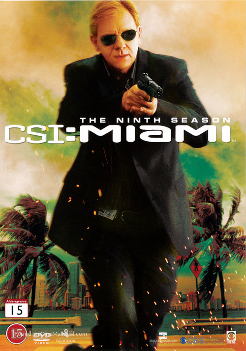 &quot;CSI: Miami&quot; - Danish DVD movie cover