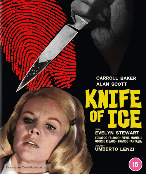 Il coltello di ghiaccio - British Blu-Ray movie cover