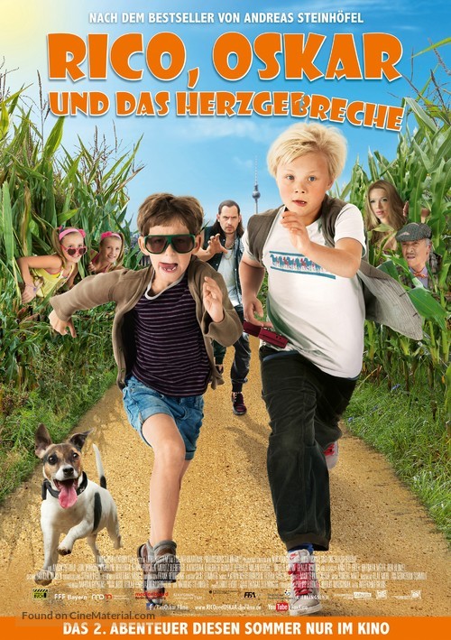 Rico, Oskar und das Herzgebreche - German Movie Poster