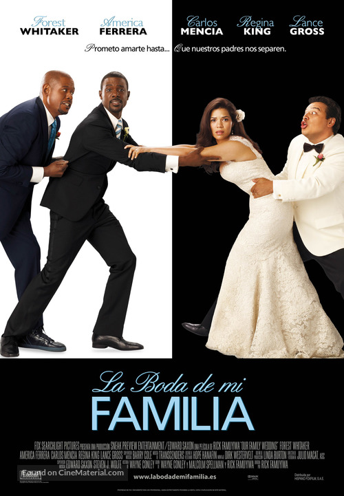 Our Family Wedding - Spanish Movie Poster