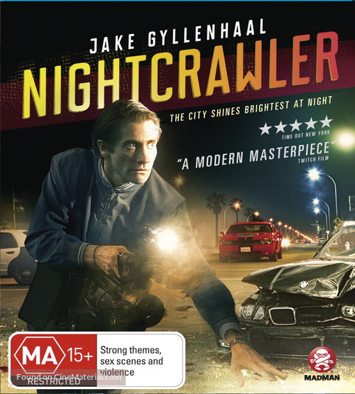 Nightcrawler - Australian Blu-Ray movie cover