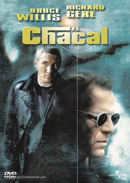 The Jackal - Argentinian DVD movie cover