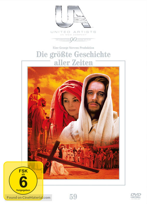 The Greatest Story Ever Told - German Movie Cover