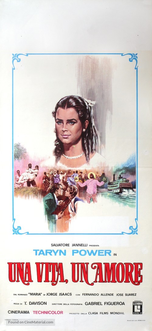 Mar&iacute;a - Italian Movie Poster