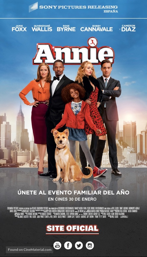 Annie - Spanish poster